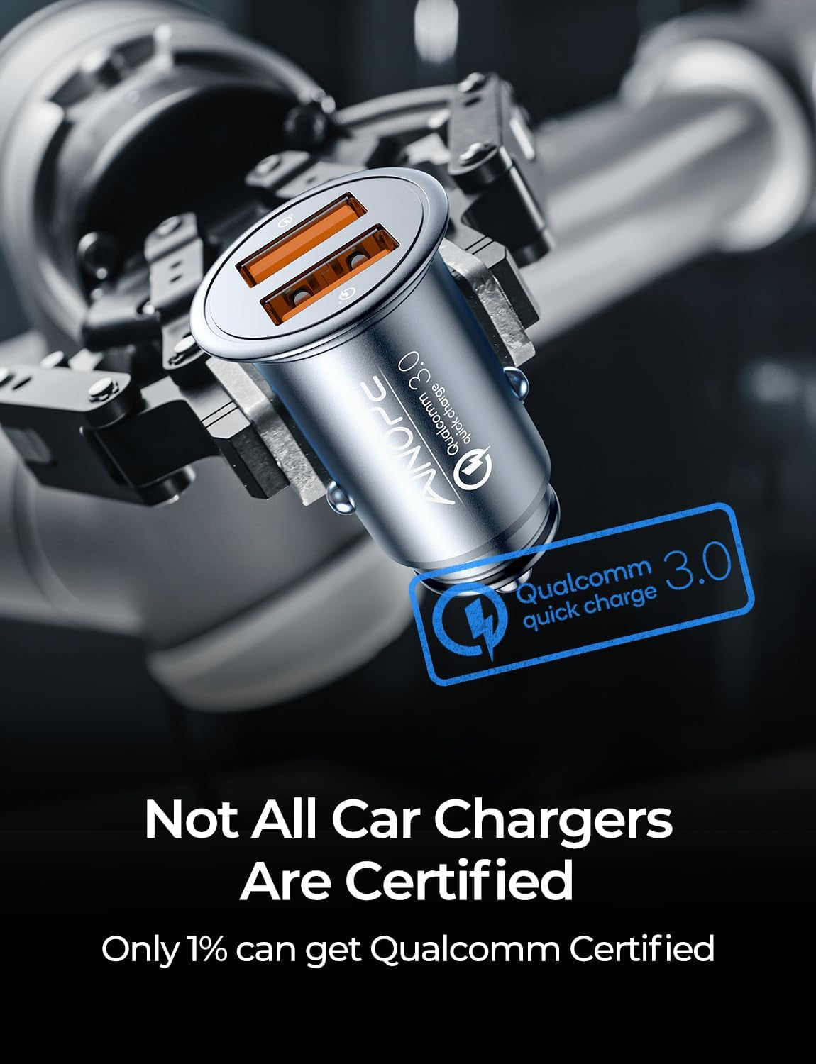 Super Fast Car Charger USB Fast Charge for Iphone 16E 16 15 14 13 12 11Pro X 8 Samsung S25 S24 S23 S22  Android Car Charger Adapter 45W All Metal Lighter USB 17X Quick Charge